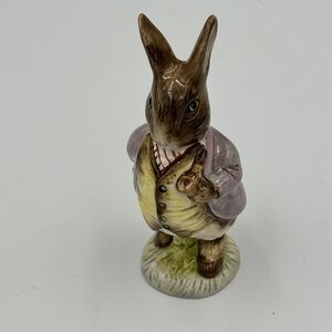 Vintage 1989 Beatrix Potter Mr. Benjamin Bunny Royal Albert England, Warne 1965